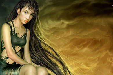 Wallpapers Demon Girl Fantasy 1366x768