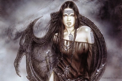 Demon GIrl   Luis Royo Wallpapers (36133597)   Fanpop