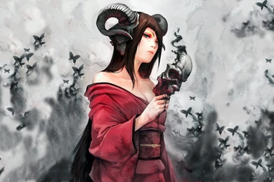 Artwork Demon Girl Demons Devil Girl Fantasy Art Magic The ...