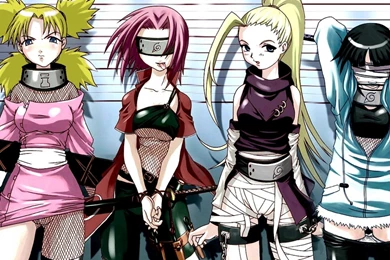 Wallpapers Sakura Haruno Temari Naruto Shippuden Hyuuga Hinata Ino ...