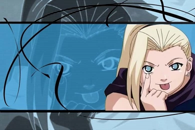 Ino Pulling Eye Insult Wallpapers