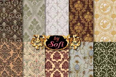 French Wallpapers Patterns 1 By Sofi01 On DeviantArt