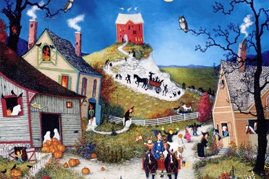 American Folk Art : Linda Nelson Stocks Folk Art Calendar ...