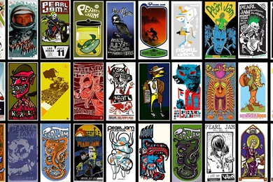 Pearl Jam Poster Bill Hand Wallpapers   (