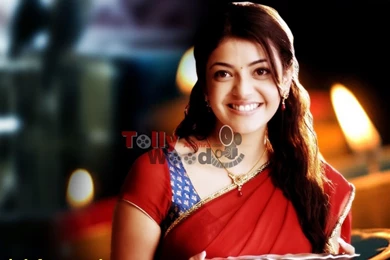Kajal In Saree Wallpapers