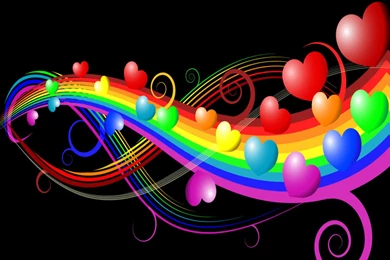 Love Heart Colorful Music Lyrics