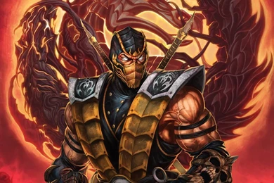 Mortal Kombat 9 Scorpion Drawings   Wallpaper.