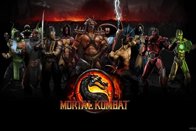 Mortal Kombat 9 Scorpion   Wallpaper.