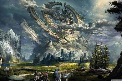 Fantasy Scenery HD Desktop Wallpapers : Widescreen : High ...