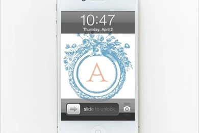 Free Monogram Backgrounds For Your IPhone. You Can Change The ...