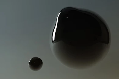 Abstract Black Bubble iPad Wallpapers Download