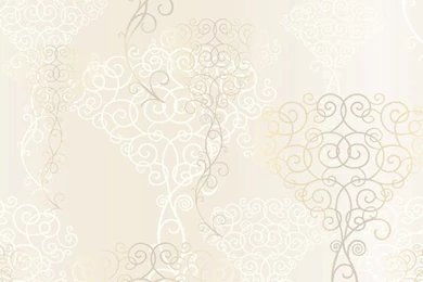 Cream White Bouquet VSN211011 Damask Wallpapers   Interior Home Decor
