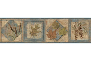 Echo Lake Lodge Seminole 15' X 5.75" Greenleaf 3D Embossed Border ...