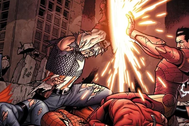 Captain America Thor Spiderman Comics Civil War HD Wallpapers ...