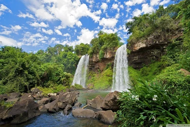 Iguazu Falls Argentina HD Desktop Wallpapers : Widescreen : High ...