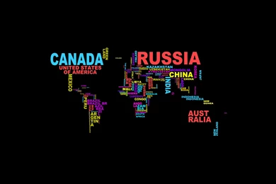 Maps Typography Wallpapers   (