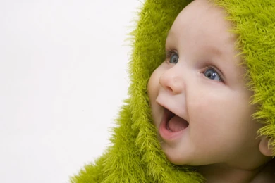 Download Wallpapers 3840x2400 Child, Happiness, Eyes, Green Ultra ...
