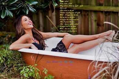 Jana Kramer Splish Splash By Gmrjr59 On DeviantArt