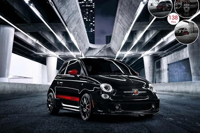 2012 Fiat 500 Abarth   Front