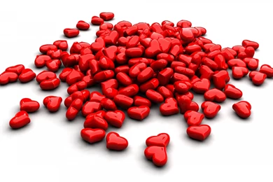 Cute Red Love Heart Wallpapers