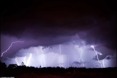 Britain Woken By Massive Storms As Lightning Strikes Cause Train ...