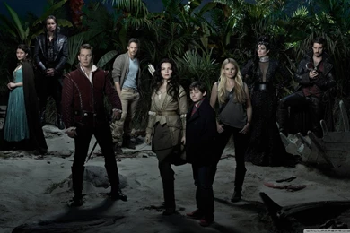 Once Upon A Time TV Show Cast HD Desktop Wallpapers : Widescreen ...