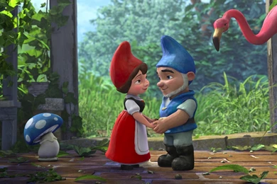 Gnomeo And Juliet Hold Hands Desktop Wallpapers