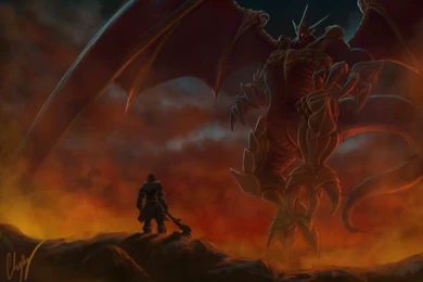 Bahamut Vs The Hero By TripyChipy On DeviantArt