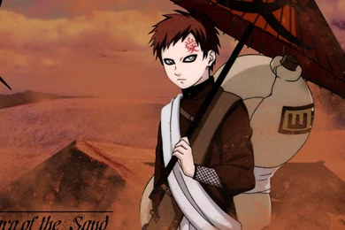 Naruto Shippuden Gaara iPad 3,4 & Air Wallpapers