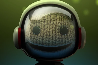 Little Big Planet Sackboy Headphones Wallpapers   (
