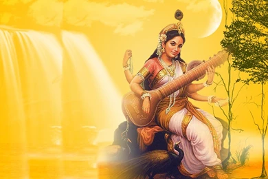 Download Maa Saraswati Wallpaper, Images & Photos Free
