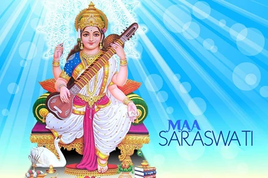 maa saraswati hd 3d