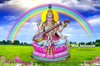 Maa Saraswati Wallpapers Download
