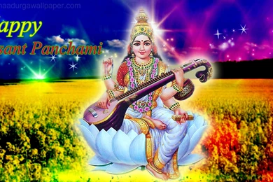 Maa Saraswati Wallpaper, Images & Photos Free Download