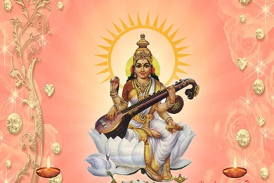 Download Maa Saraswati Wallpaper, Images, Photos & Pics Free