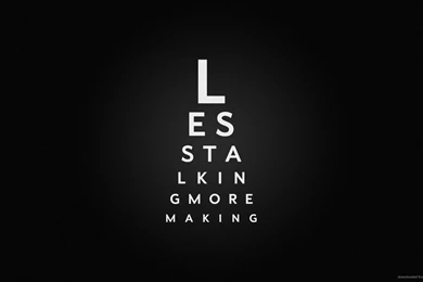 HD Less Talking Wallpapers