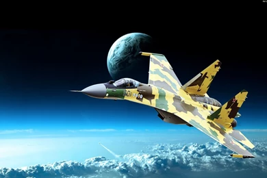 Sukhoi Su 35 Jet Fighter Russia Russian Military Su35 (41 ...