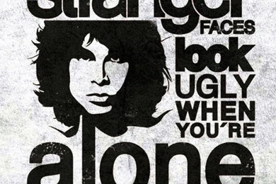 The Doors Typography Lyrics Jim Morrison Wallpapers
