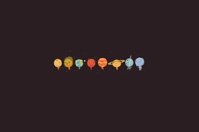 Cute Solar System, Planet, Mars, Venus, Earth, Jupiter, Neptune ...