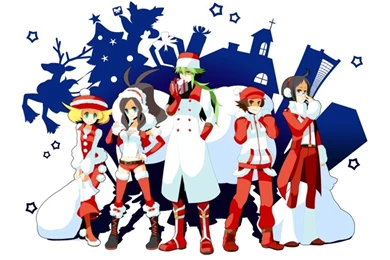 Pokemon Christmas Touko 3500x2700 Wallpapers High Quality ...