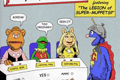 TLIID 259 Muppets Show   Legion Of Super Heroes By Nick Perks On ...