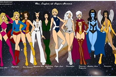 Legion Of Super Heroes By Femmes Fatales On DeviantArt