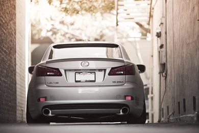 1920x1080 Silver Tuned Lexus IS250 Rear Desktop PC And Mac Wallpapers