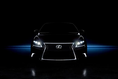 Lexus LS460 F Sport Headlights Wallpapers