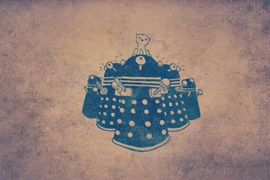 Dalek And The Cat HD Wallpapers
