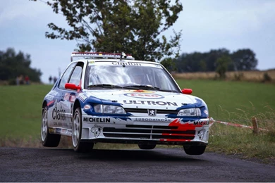 Cars Rally Asphalt Peugeot 306 Maxi Jump
