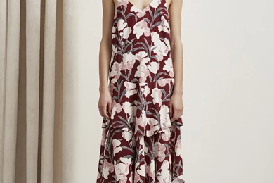 HEART STRONG MAXI DRESS Dark Wallpapers Floral – Keepsake The Label