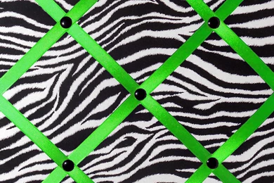 Neon Green Zebra Print Backgrounds