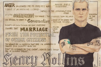 MarieJudith.com: Artst Tlk Sketchnote With Henry Rollins