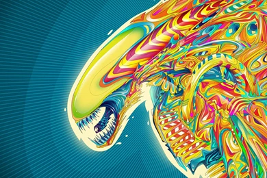 Download Wallpapers 3840x2160 Xenomorph, Aliens, Art, Abstract 4K ...